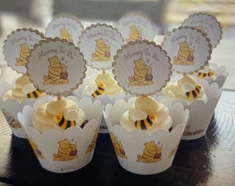 Classic Winnie the Pooh Cupcake Wraps