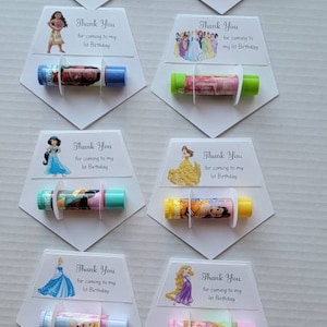 Disney Princess Lip Balm Holder for party Favors (Disney)