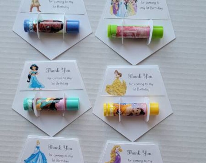 Disney Princess Lip Balm Holder for Party Favors disney - Etsy
