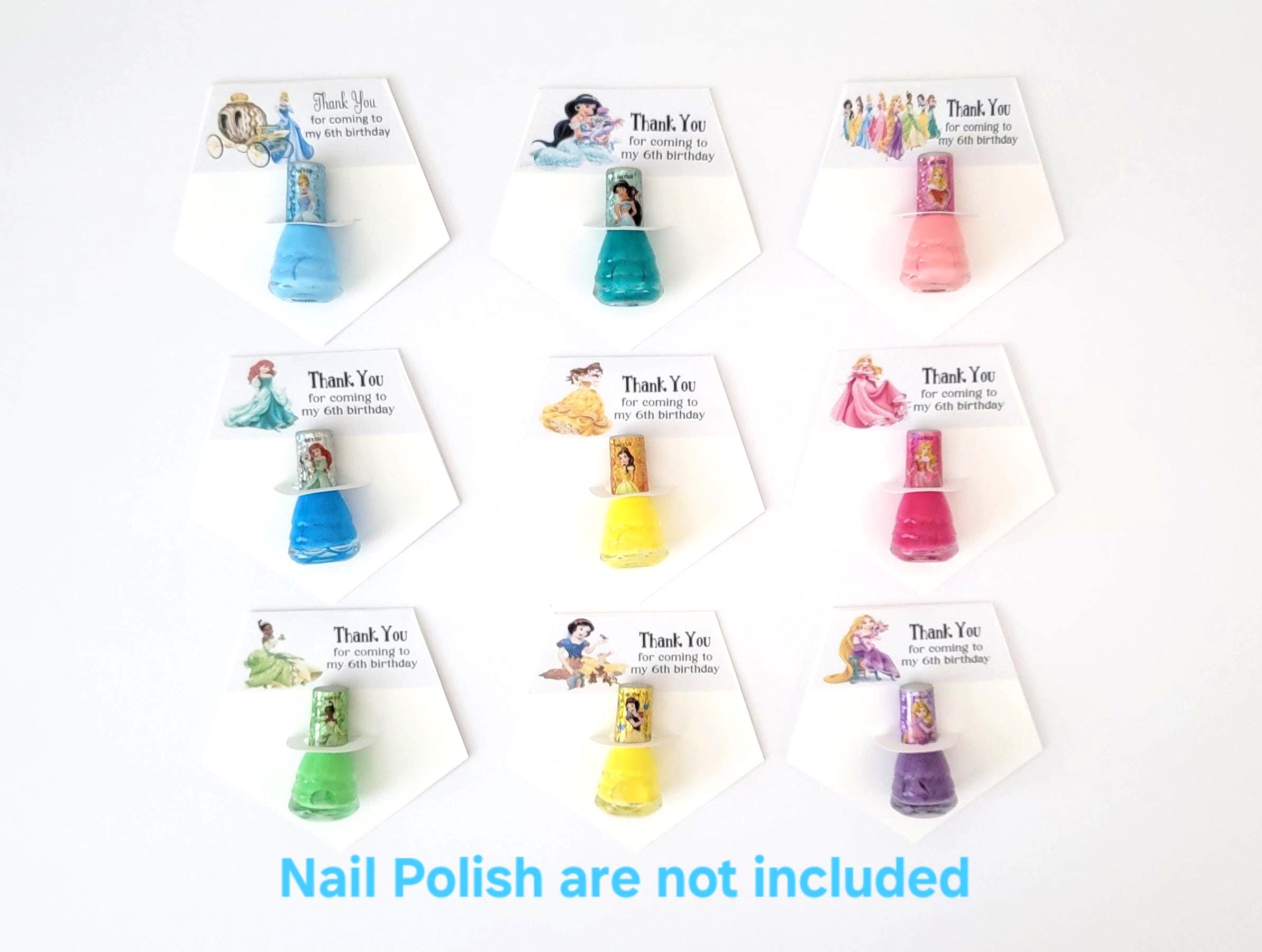 Disney Princess Mini Nail Polish Holder party Favors