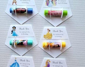 Disney Princess Lip Balm Holder for party Favors (Disney)