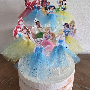 Disney Princess Cupcake Toppers