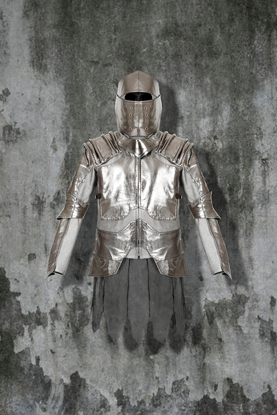 medieval knight armor hoodie