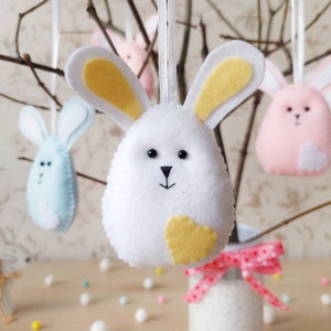 Easter bunny ornament, Easter decor, Busket stuffers, Easter tree ornament, Spring decor, Easter decorations, Easter bunnies