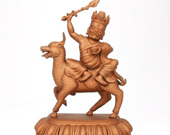 Namkar Barzin Brass Statue, 5"