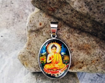 Buddha Acrylic Pendant