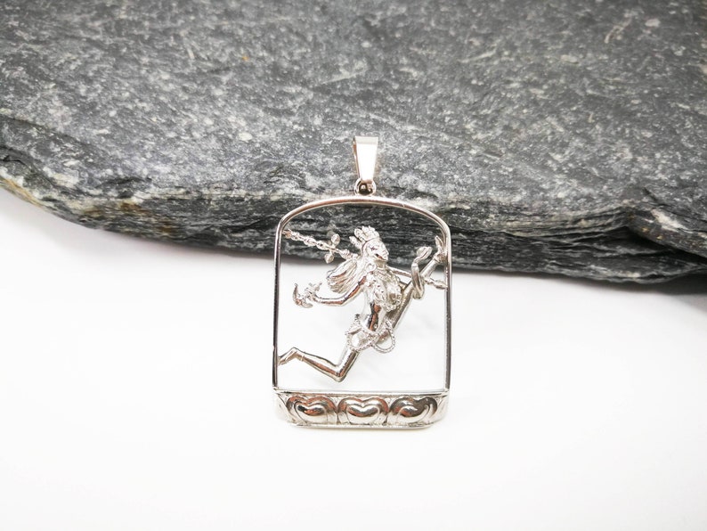 Flying Vajrayogini Stainless Steel Pendant image 1