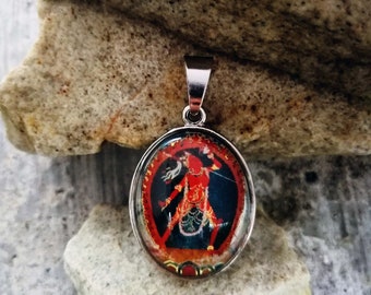 Diamond Queen Vajrayogini Acrylic Pendant