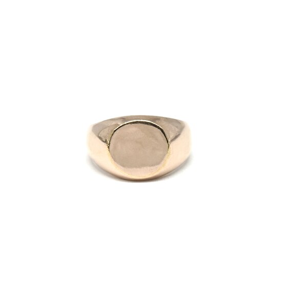 etsy gold signet ring