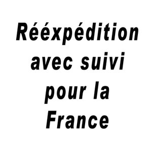 Ré expédition d'un envoi suite à une erreur d'adresse fournie par le client France