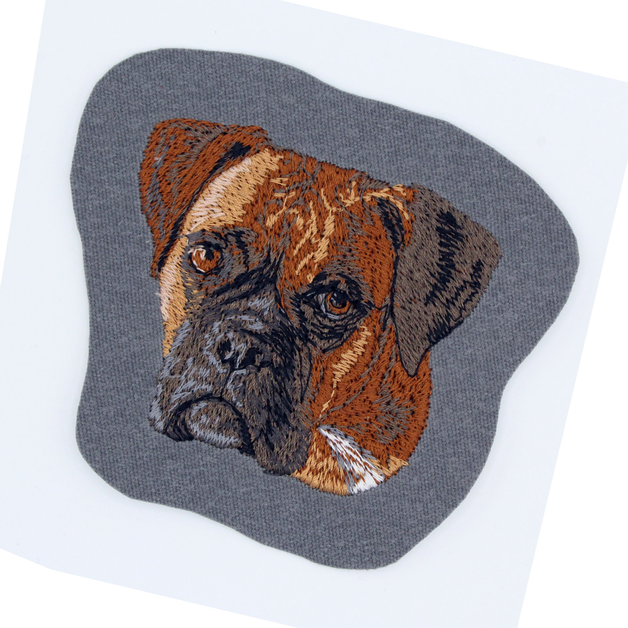 Boxer Mom Patch - Custom Iron On Or Hook And Loop Backing – Shirts Patches  And More