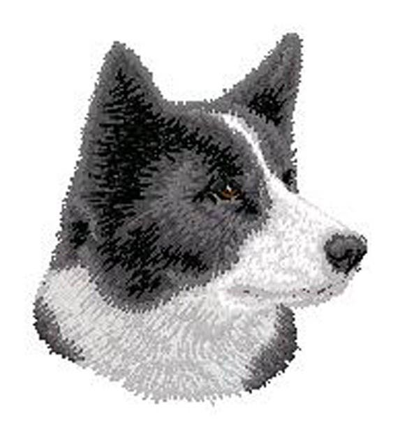 écusson Patch Brodé Race De Chien Husky De Sibérie Malamute Samoyéde Groenlandais Broderie Machine Thermocolant Ou à Coudre By Team Numérik