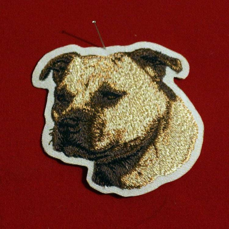 Razza Di Staffordshire Bull Terrier Del Cane Di Schizzo Di Vettore - Foto 8