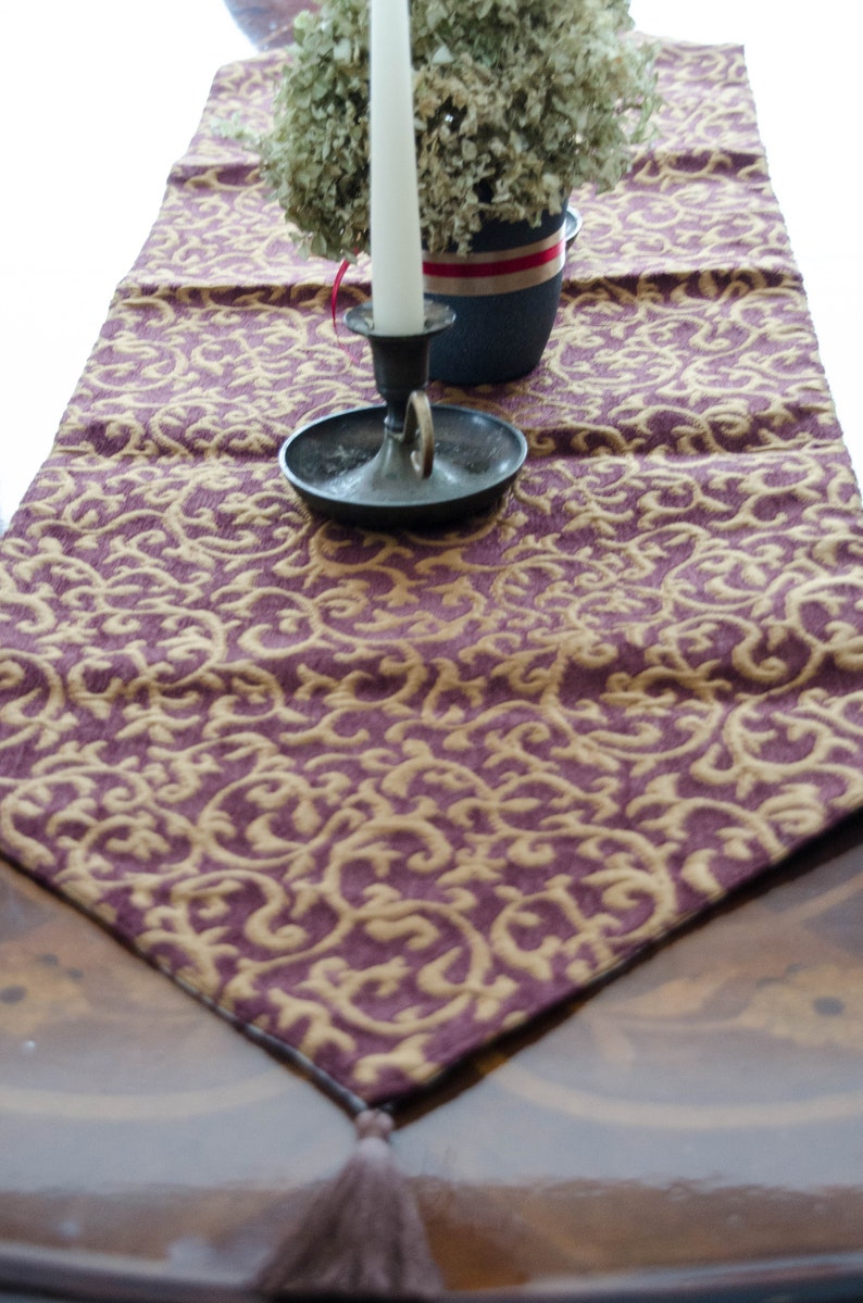 Washable Tapestry Table Runner Traditional and New Classic Etsy