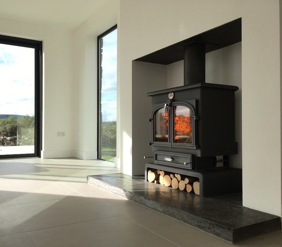 T Shaped Polished Concrete Hearth - Etsy