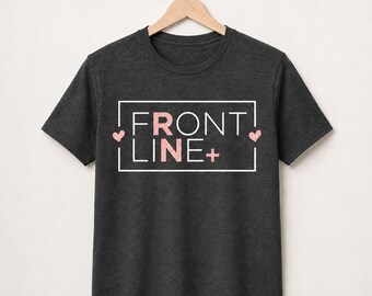 Frontline Nurse Shirt, Registered RN Gift, Healthcare Worker Tee, Nursing Graduation Top