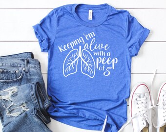Nurse Shirts, Respiratory Therapist Shirt, Nurse Shirts Funny, Nursing Student, Nurse Gift, Registered Nurse, Respiratory Therapist Gift, RN