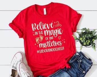 Labor and delivery christmas shirt Clearance