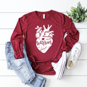 Nurse Shirts, CHD Shirt, Registered Nurse, CHD, CHD Awareness Shirt, Anatomical Heart Shirt, Heart Warrior Shirt, Anatomy Shirt