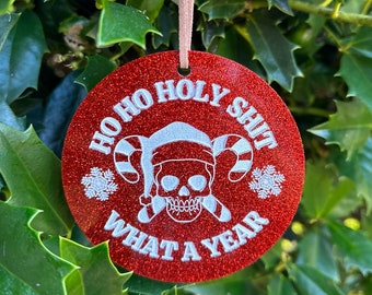 Funny Christmas Ornament, Funny Nurse Christmas Ornament, RN Tree Ornament, ER Nurse Christmas Ornament, ICU Nurse Christmas Ornament, Lpn