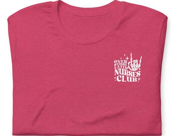 Camisa de enfermera divertida, camiseta de enfermera sobreestimulada, camiseta de enfermera de turno de noche, camisa de estudiante de enfermería, camisa de enfermera de UCI, camiseta de enfermera de urgencias, enfermera de trauma