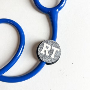 Stethoscope ID Tag, Respiratory Therapist Stethoscope Tag, RT Stethoscope Name Tag, Personalized Stethoscope Tag, Respiratory Therapist Gift