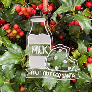 Funny Christmas Ornament, I Put Out for Santa Christmas Ornament, 2021 Christmas Ornament, Santa Christmas Ornament, Christmas Tree Decor