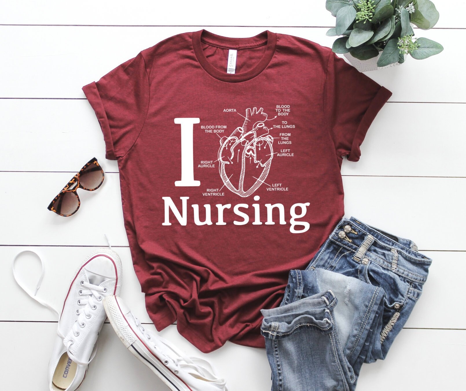 etsy nurse shirts