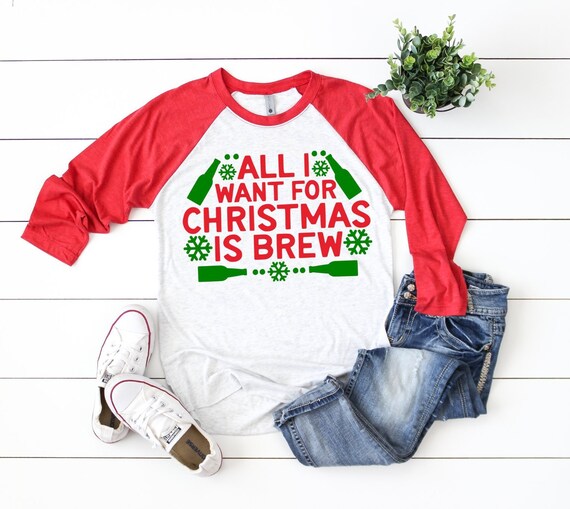 christmas baseball shirts