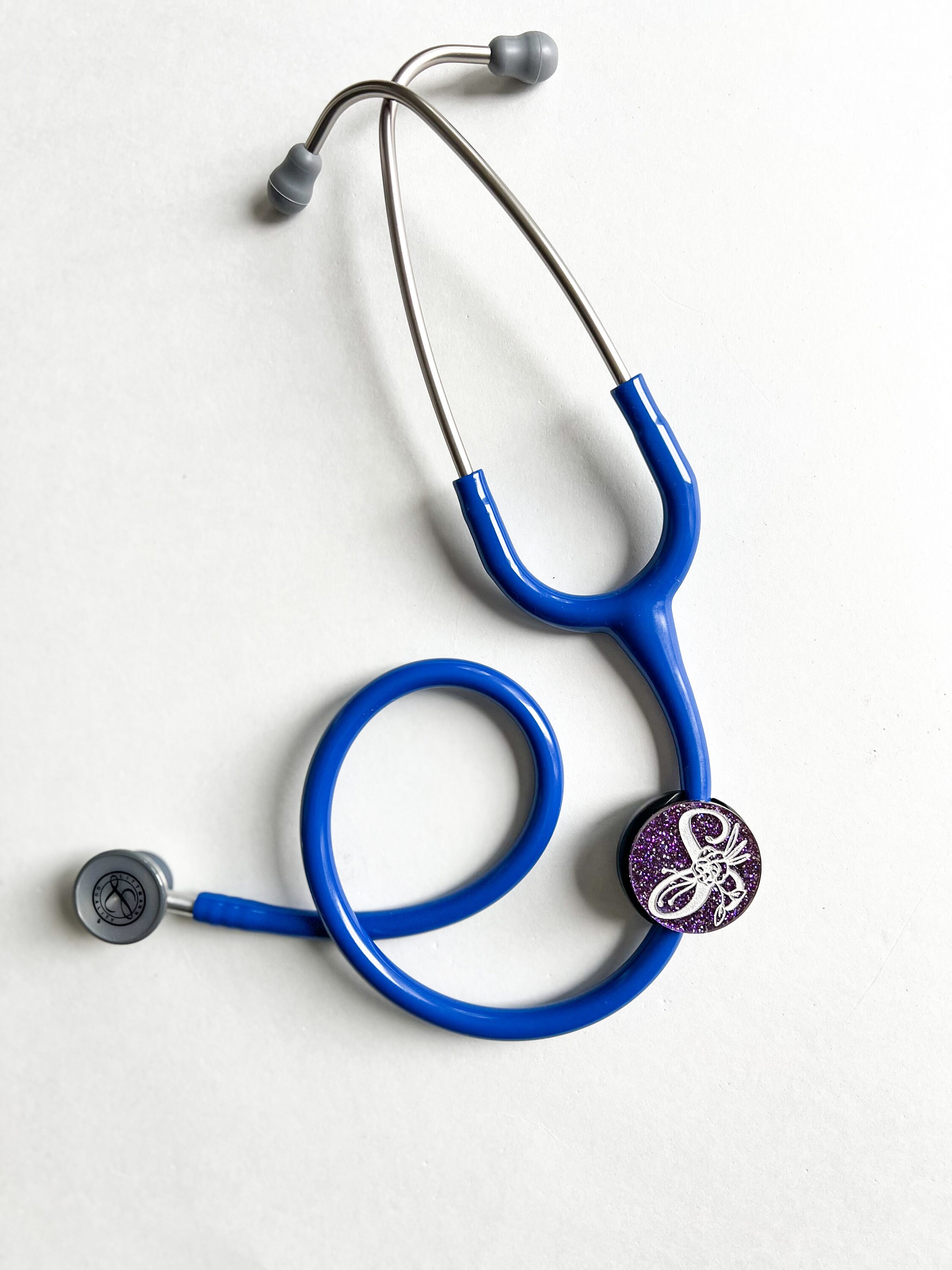Stethoscope ID Tag Stethoscope Name Tag Snap on Stethoscope Etsy