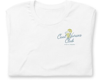 Nurses Club RN Shirt, ICU Nurse T-Shirt, Trauma Nursing Graphic Short Sleeve Tee Gift