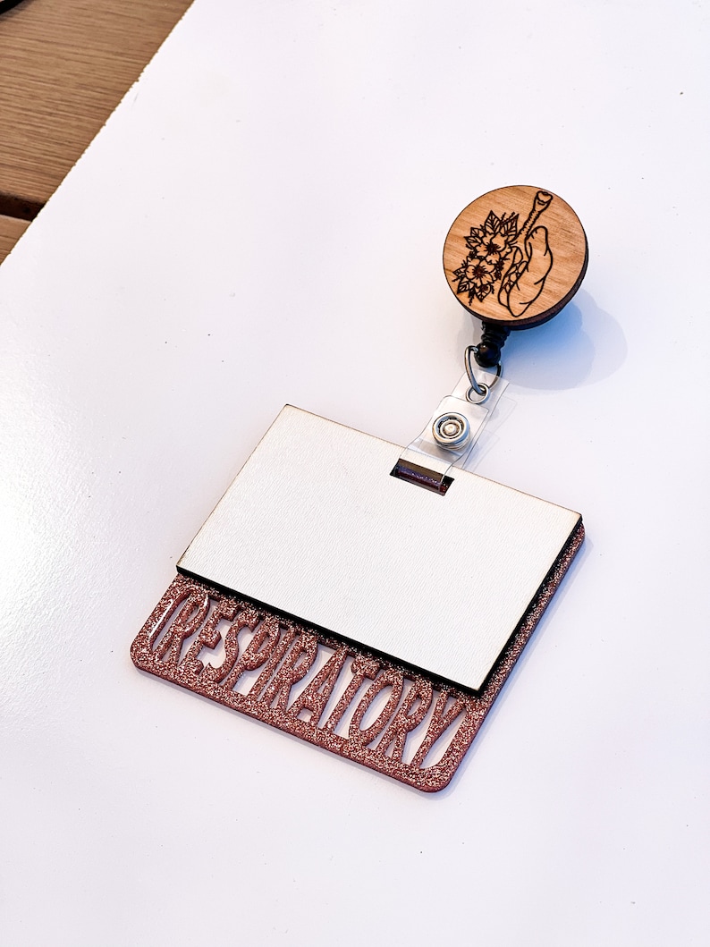 Badge Buddy Respiratory Therapist Badge Buddy Badge Buddy Etsy