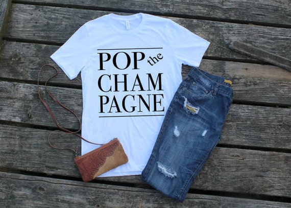 camiseta para mujer Pop The Champagne Camisa 2018 Camisa - España