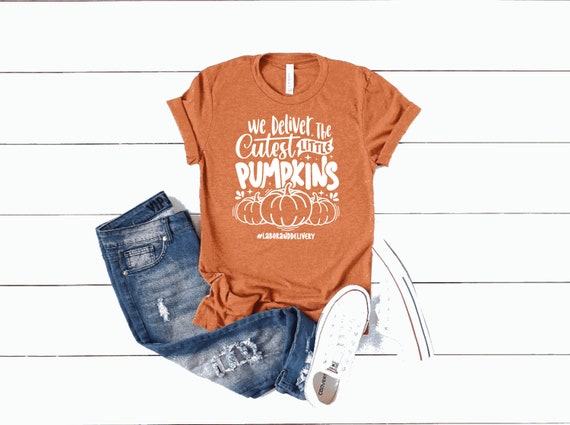Labor and Delivery Nurse Halloween Shirt, L&D Nurse Shirt, Labor Nurse Shirt, Labor and Delivery Pumpkin Shirt, Labor Nurse Gift, OB Nurse