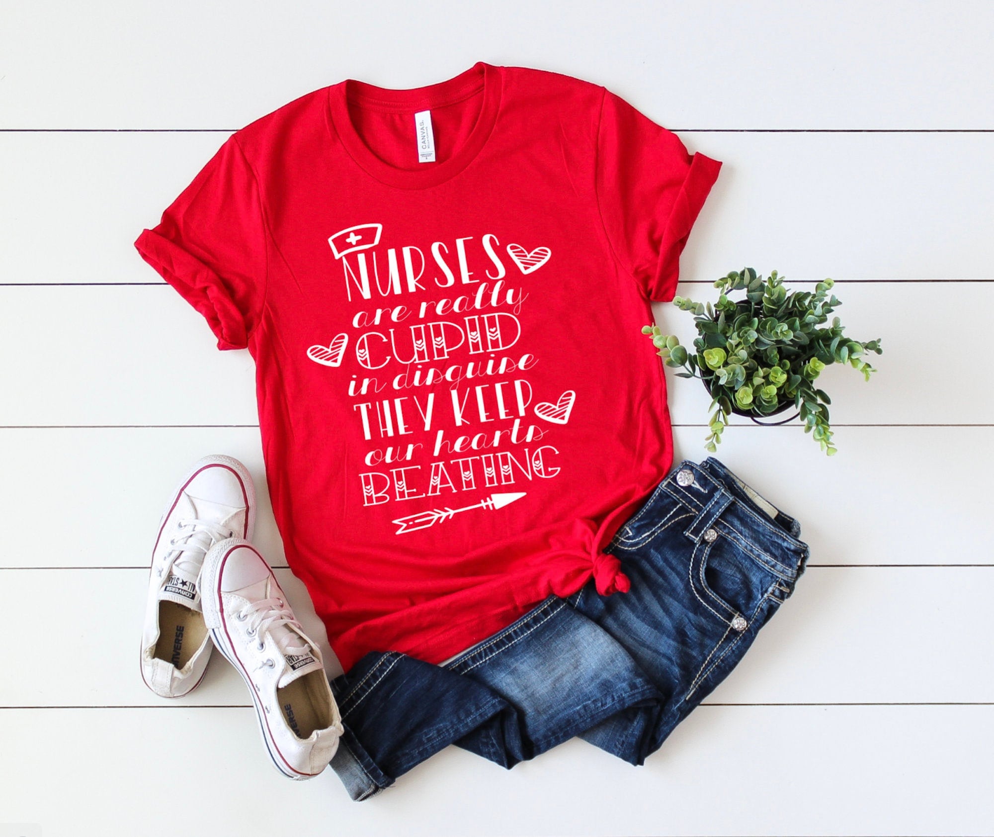 Nurse Shirts Nurse Valentine Shirt Nurse Valentine’s | Etsy