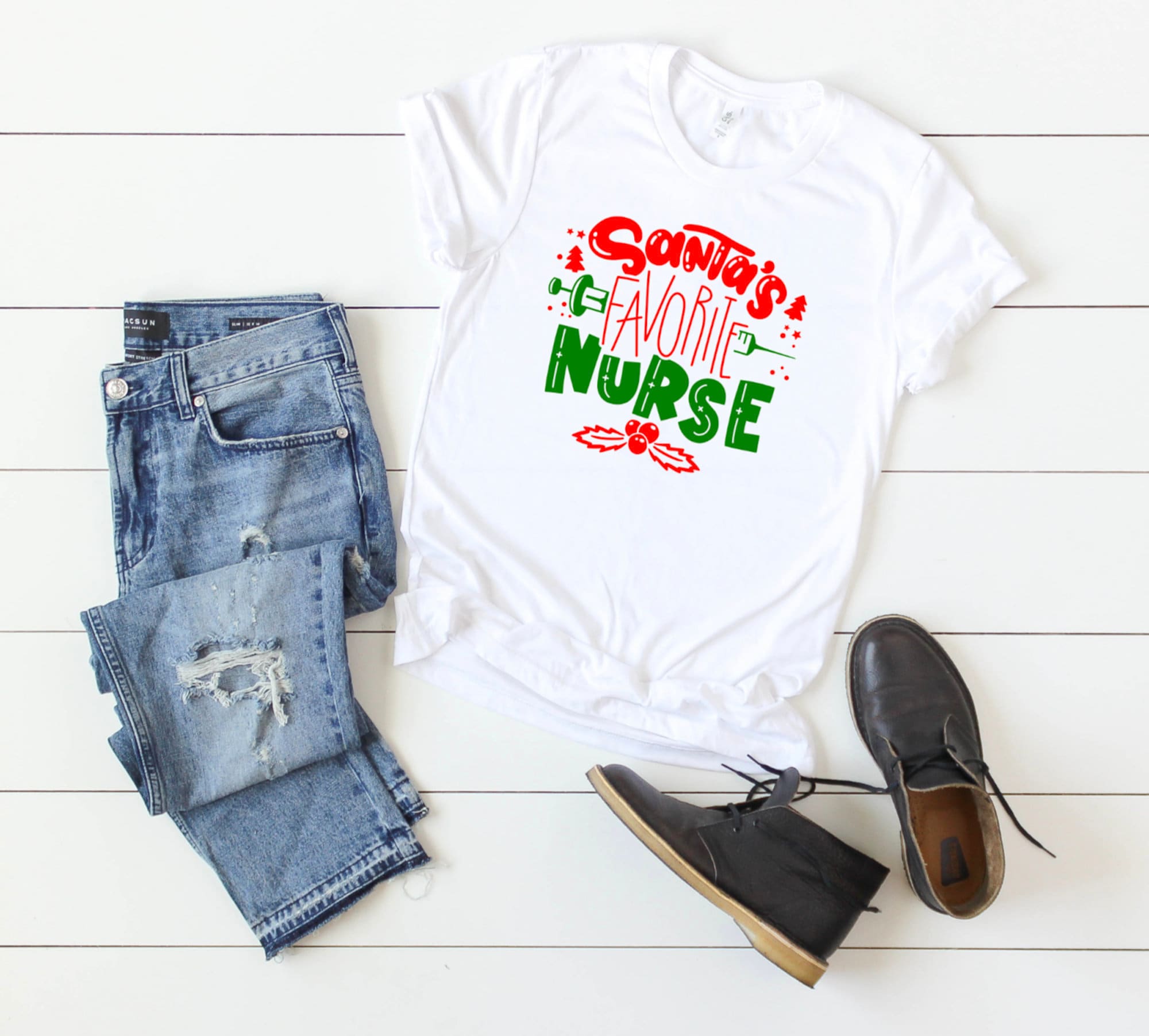 Christmas Shirts For Nurses 
