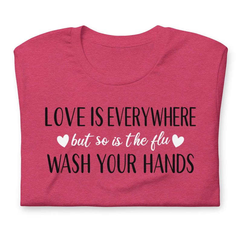 Funny nurse shirt wash your hands design on pink unisex tee nursing student gift idea