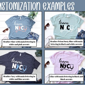 Team NICU Nurse Shirt – Neonatal ICU RN Tee - Neonatal Intensive Care Unit Tshirt - Nicu Rn Gift - Nicu Nurse Graduation Gift - Practitioner image 3
