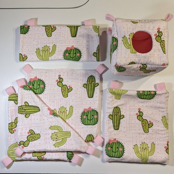 6 Piece Cage Set - Cacti