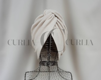 Chapeau turban pour femme/turban/chapeau/chimio/alopécie/leucémie/chute de cheveux/crème