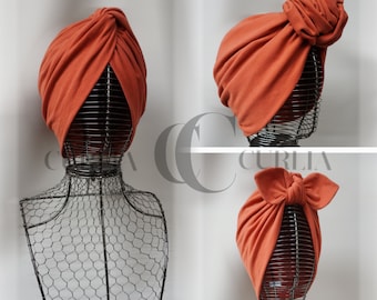 Chapeau turban pour femmes/turban noeud/turban noeud/couvre-chef/chimio/alopécie/leucémie