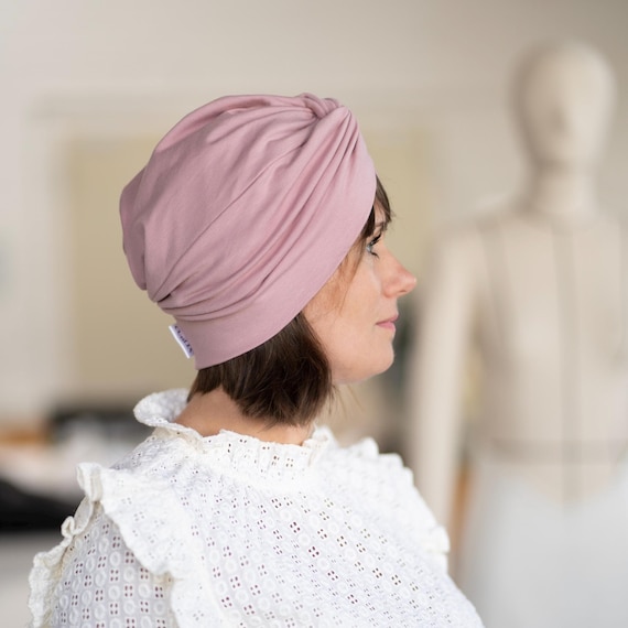 Turban-Knoten Mütze Damen - Vorgebundene Haubenmütze Im Trend-Design 2025