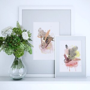 Watercolor prints abstract Contemporary abstract Watercolor abstract print Modern art Watercolor printable art