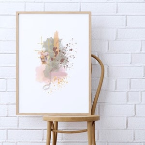 Watercolor prints abstract Contemporary abstract Watercolor abstract print Modern art Watercolor printable art