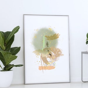 Watercolor prints abstract Contemporary abstract Watercolor abstract print Modern art Watercolor printable art