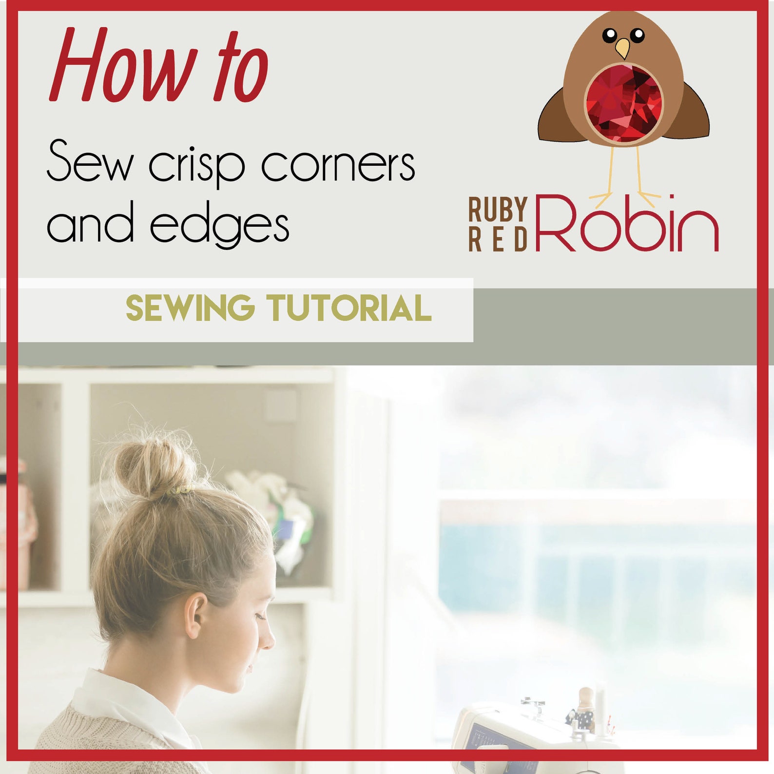 How to Turn Corners Sewing Tutorial Sewing Guide Sewing Etsy Canada
