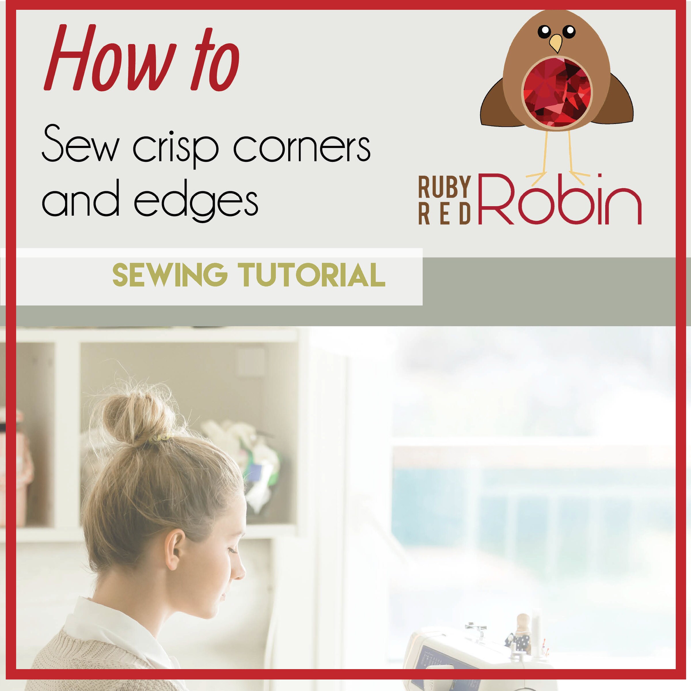 How to Turn Corners Sewing Tutorial Sewing Guide Sewing Etsy Canada
