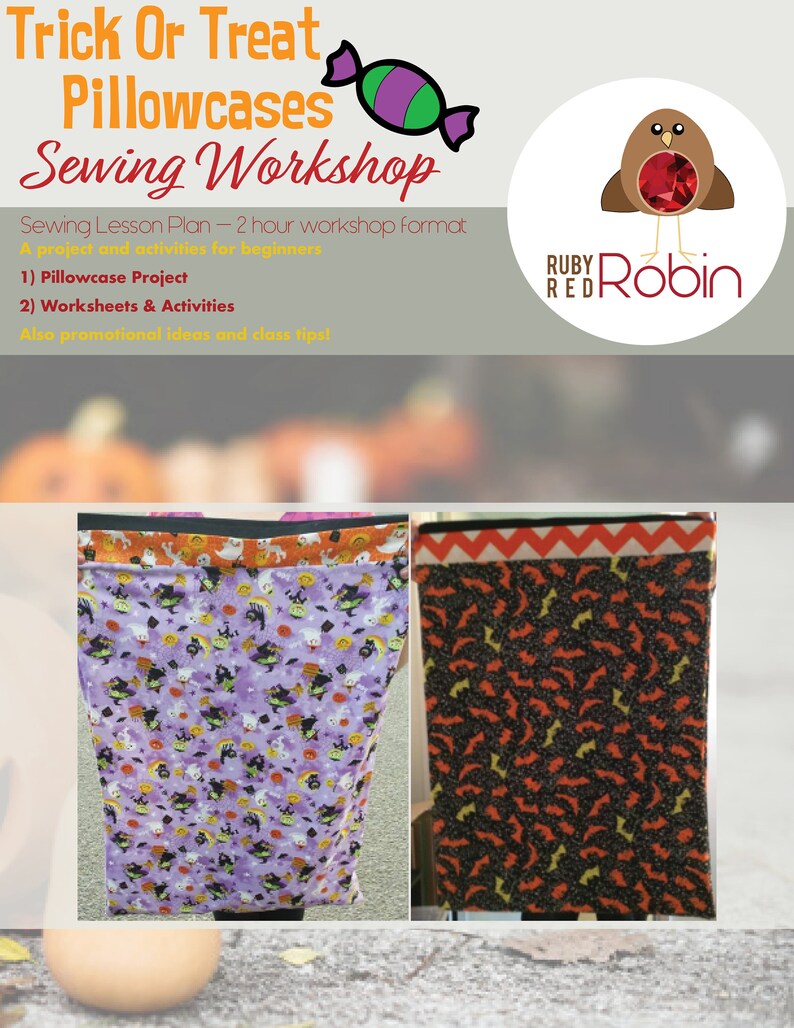 Sewing Lesson Sewing Lesson Plan Guide Etsy