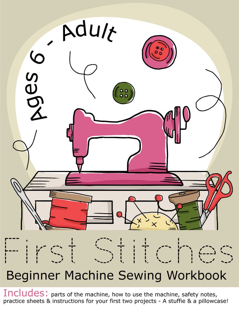 Learn to Sew Workbook Beginner Sewing Beginner Sewing Etsy Canada