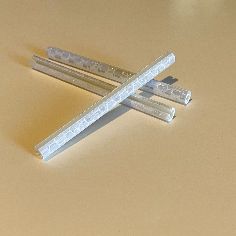 12ct Bike Spoke Reflectors Safety Straw Strips for Cycling Etsy